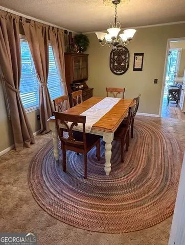 a dining room with furniture wooden floor and a rug