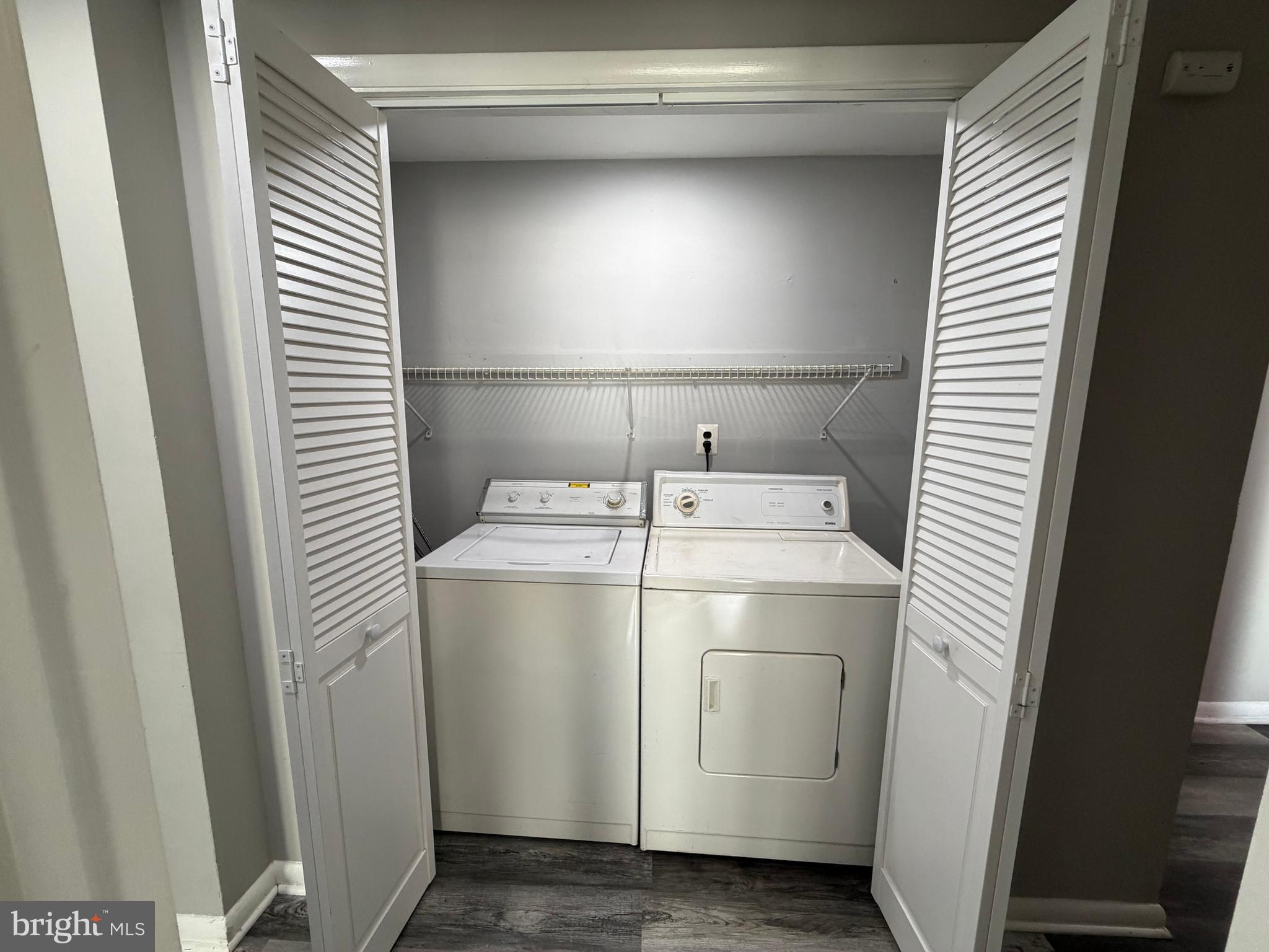 69 Berlin Road, Unit B Clementon, NJ 08021 - Photo 13 of 18 a utility room with dryer and washer