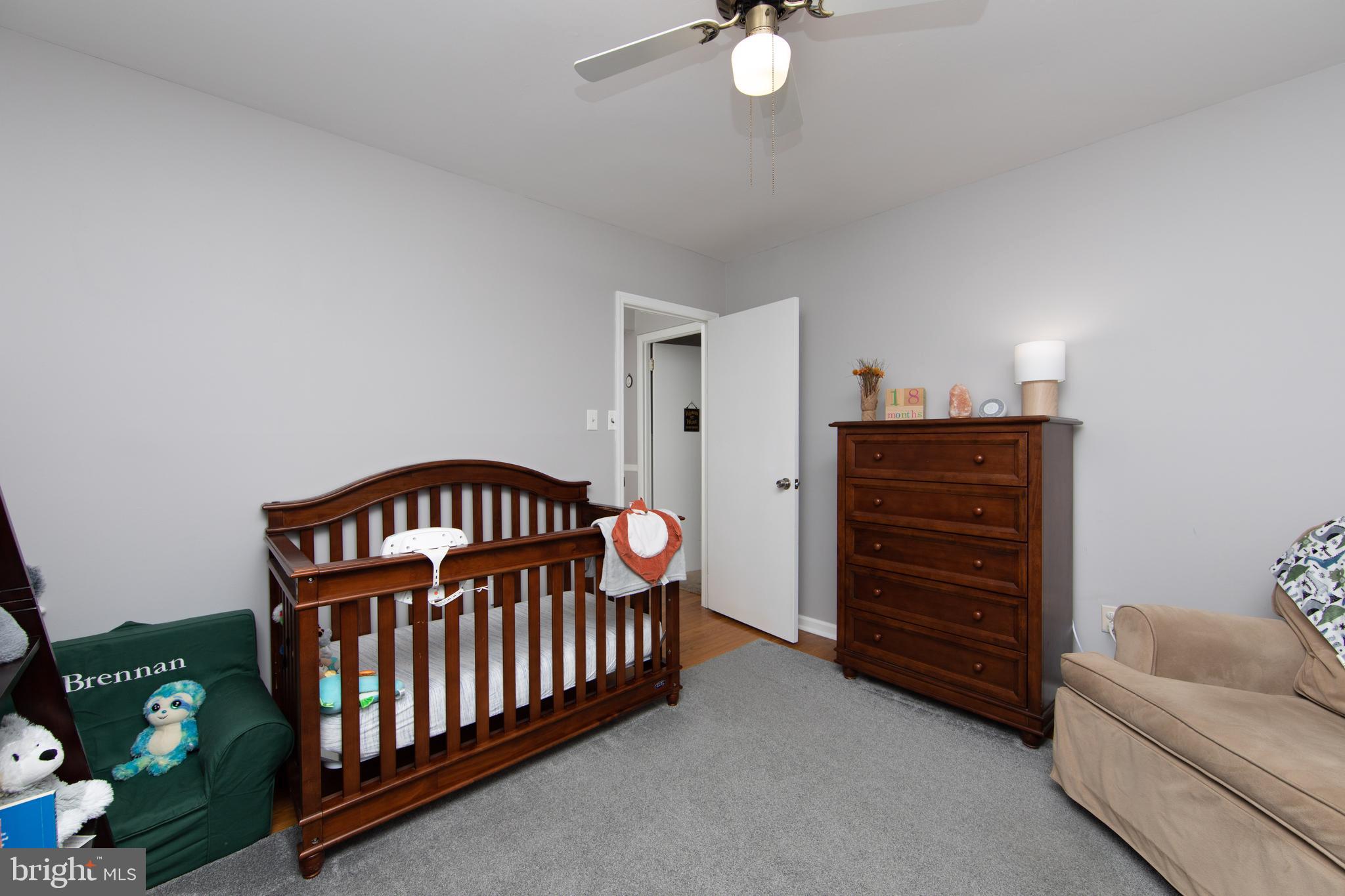 333 Ridge Avenue Glendora, NJ 08029 - Photo 22 of 47 Bedroom 3 with Ceiling Fan