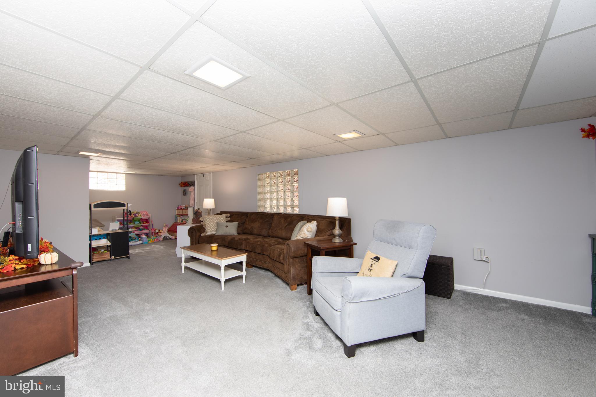 333 Ridge Avenue Glendora, NJ 08029 - Photo 29 of 47 Finished Basement with Newer Carpet & Paint