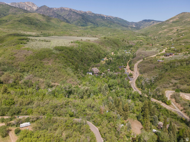 6449 North North Fork Road Eden, UT 84310 - Photo 26 of 38 Mountainous landscape featuring extensive green foliage and visible roadways