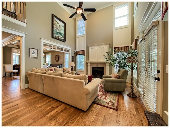 9709 Bailey Grove Court Raleigh, NC 27613 - Photo 10 of 25 The family room is located between the kitchen and screened-in porch making it the perfect hub for family activity. Family Room