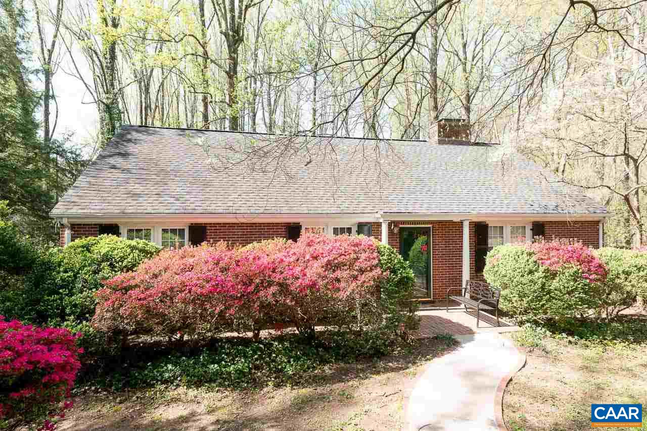 114 Buckingham Road Charlottesville, VA 22903 - Photo 1 of 17 a front view of a house with a yard