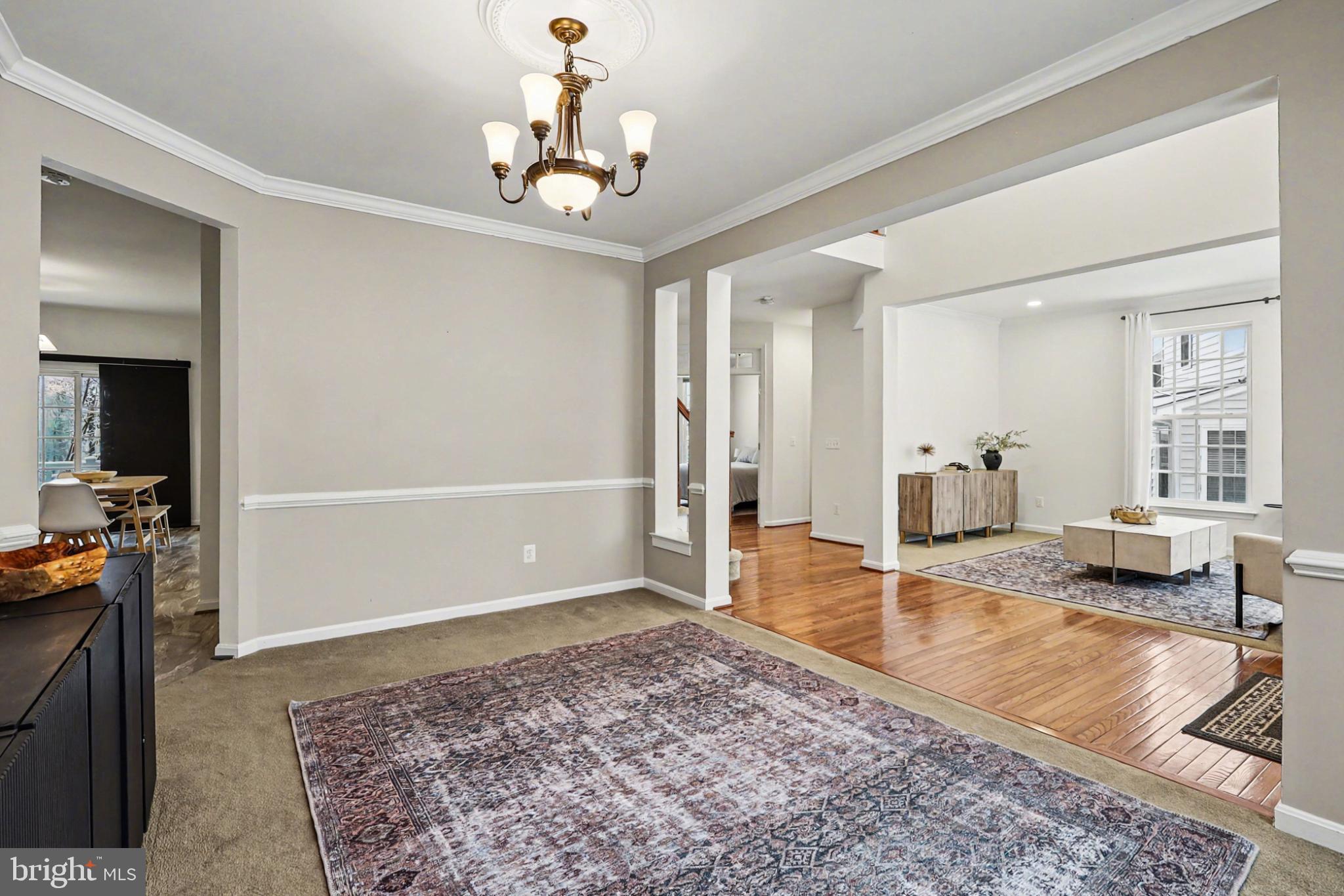 19201 Buna Street Triangle, VA 22172 - Photo 18 of 69 Elegant entryway with warm, inviting tones.