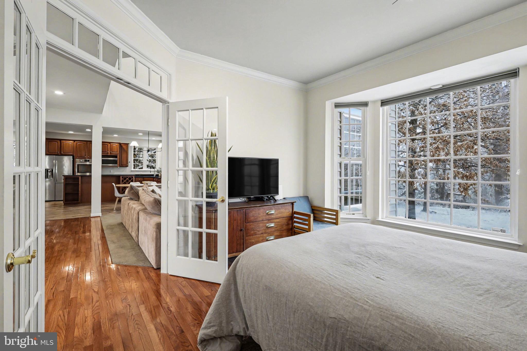 19201 Buna Street Triangle, VA 22172 - Photo 25 of 69 Bright and airy bedroom with elegant views.