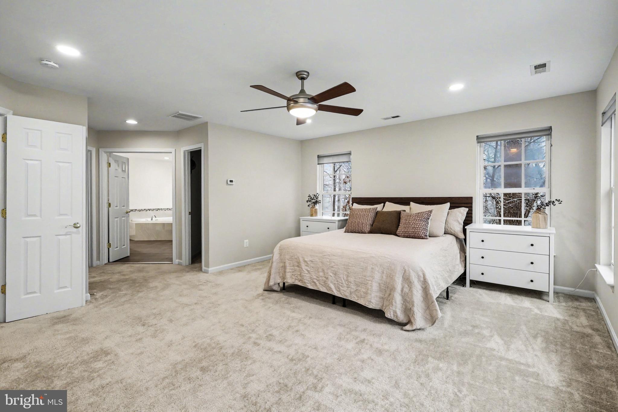 19201 Buna Street Triangle, VA 22172 - Photo 36 of 69 Spacious, serene bedroom with natural light.