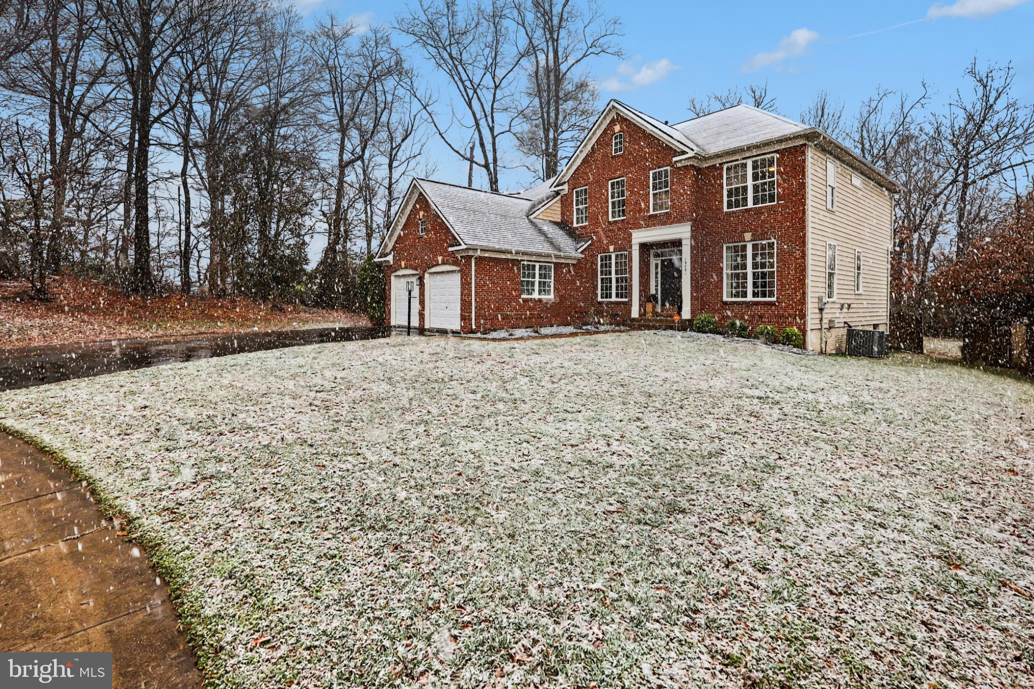 19201 Buna Street Triangle, VA 22172 - Photo 66 of 69 Charming brick home dusted with fresh snow.