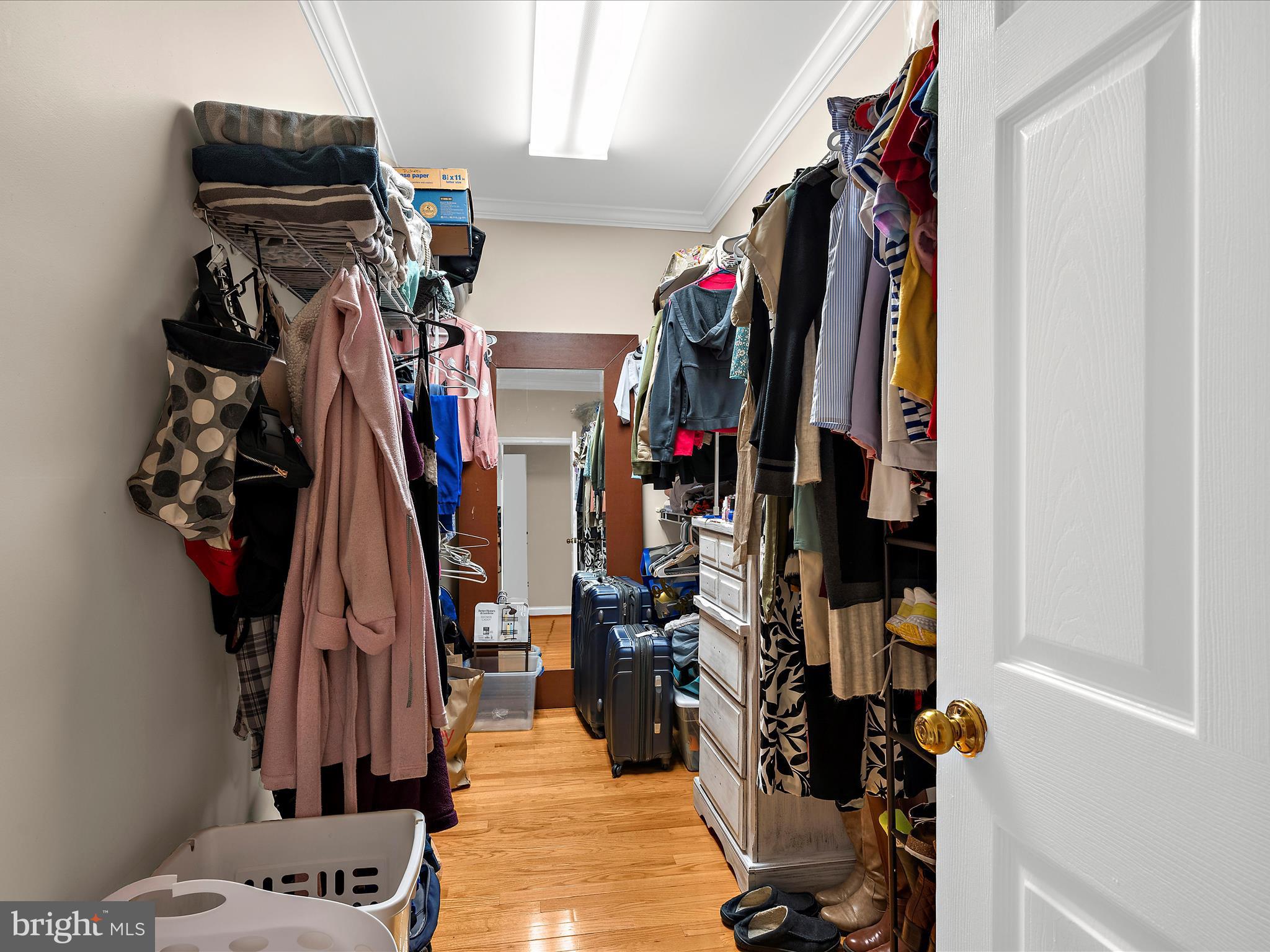 249 Double Oak Road Prince Frederick, MD 20678 - Photo 19 of 30 a view of walk in closet with clothes