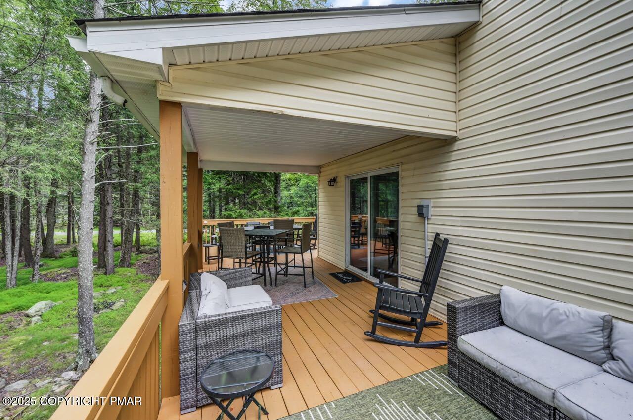 238 King Arthur Road Pocono Lake, PA 18347 - Photo 77 of 95 Wrap Around Deck