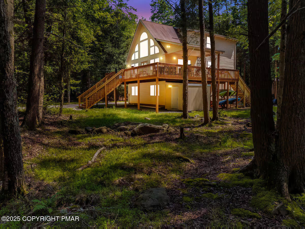 238 King Arthur Road Pocono Lake, PA 18347 - Photo 86 of 94 Dusk