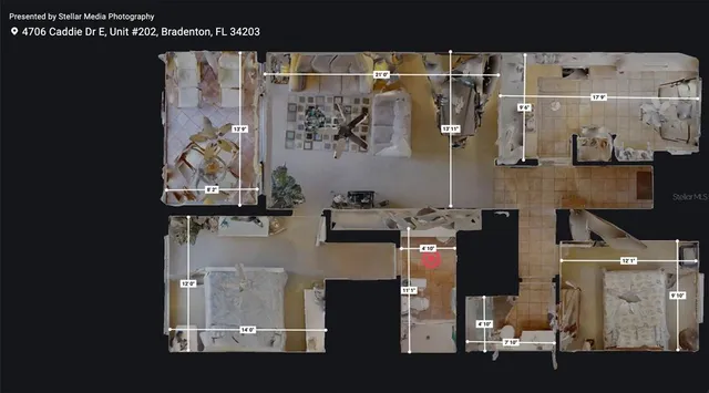 $236,000 | 4706 Sand Trap St Circle, Unit 202, Bradenton, FL 34203