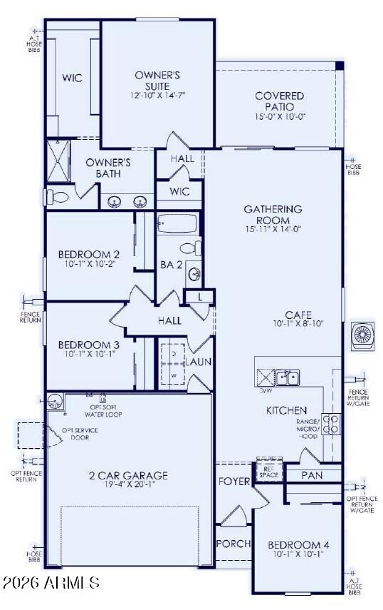 25629 West Trumbull Road Avondale, AZ 85323 - Photo 2 of 2 Floor Plan