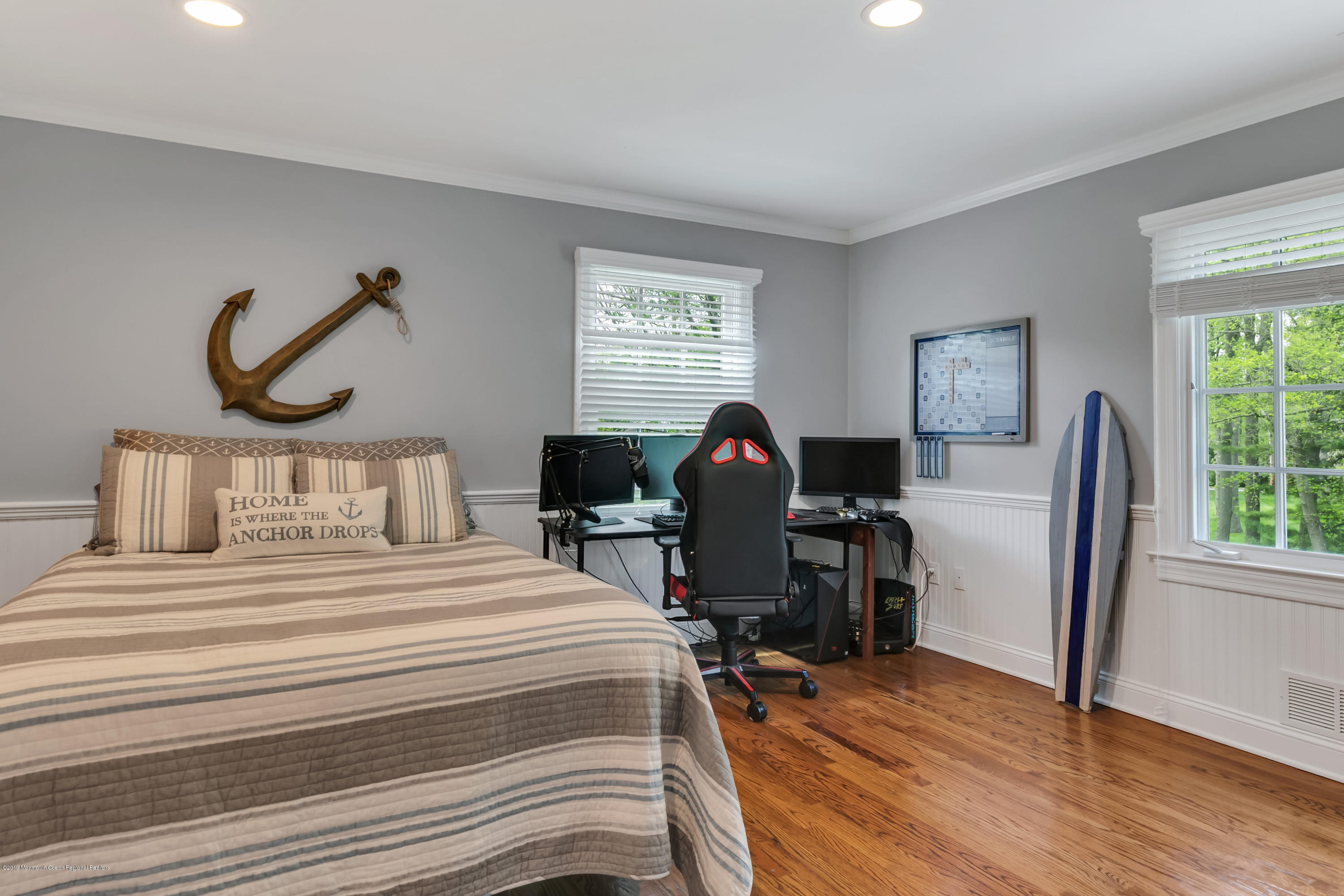 3 Harbor Drive Rumson, NJ 07760 - Photo 16 of 29 a bedroom with a bed and a desk