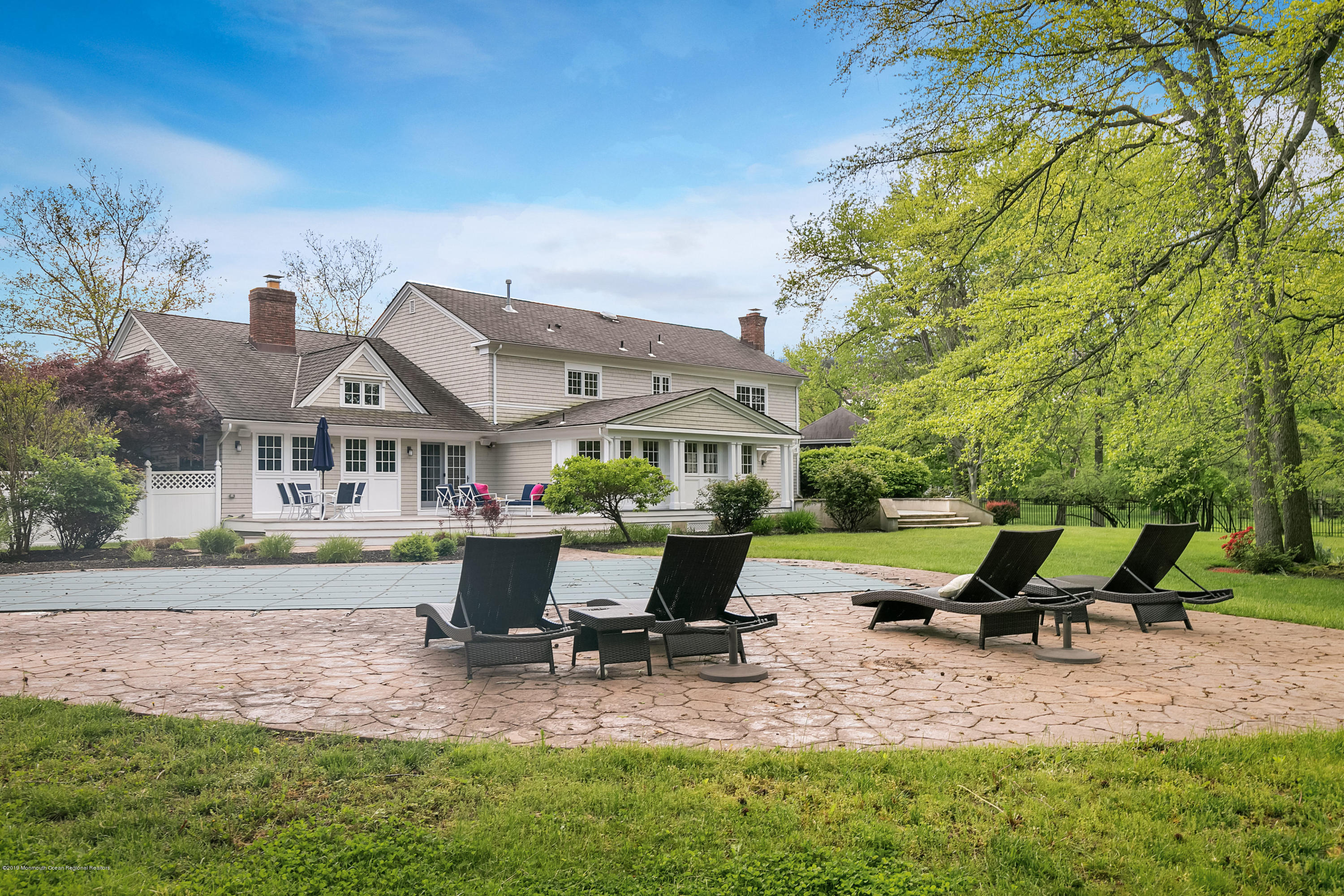 3 Harbor Drive Rumson, NJ 07760 - Photo 2 of 29 a view of a house with backyard porch and sitting area