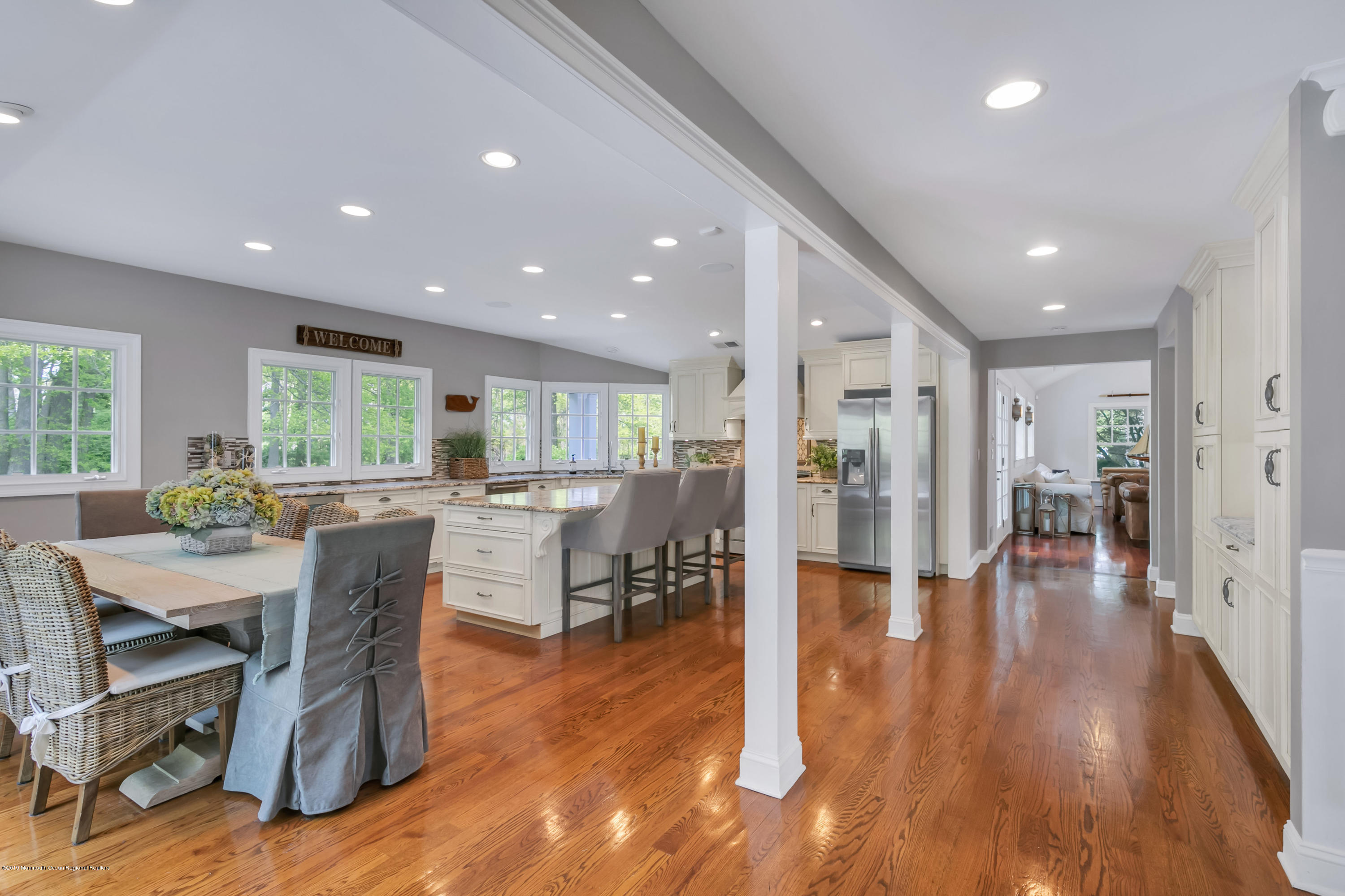 3 Harbor Drive Rumson, NJ 07760 - Photo 10 of 29 a view of a dining room with furniture window and wooden floor
