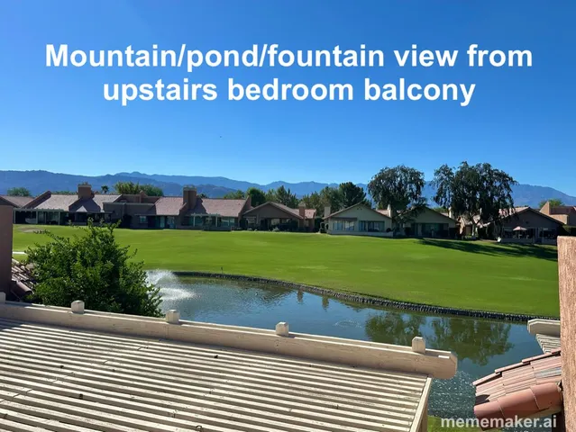 a view of a bench in front of a building