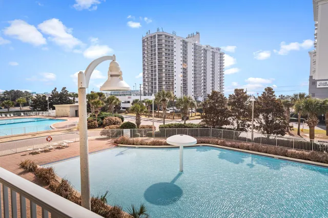 a view of outdoor space and city view