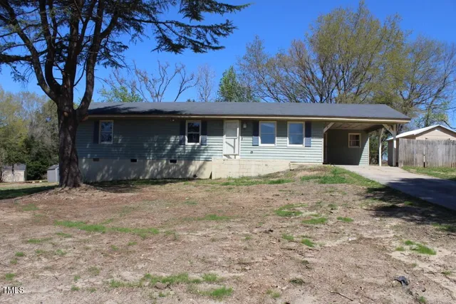 a house with a outdoor space