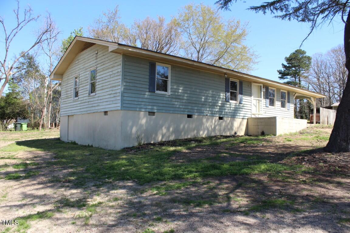 5301 Daleview Drive Raleigh, NC 27610 - Photo 2 of 7 a front view of house with yard
