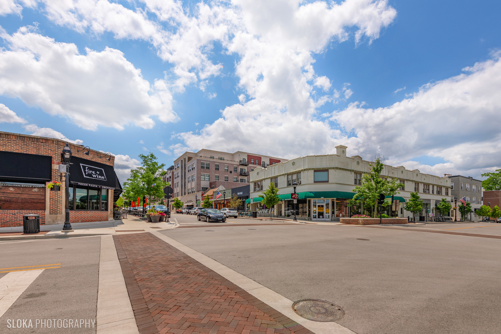 451 Duane Street Glen Ellyn, IL 60137 - Photo 15 of 17 a front view of a building with street view
