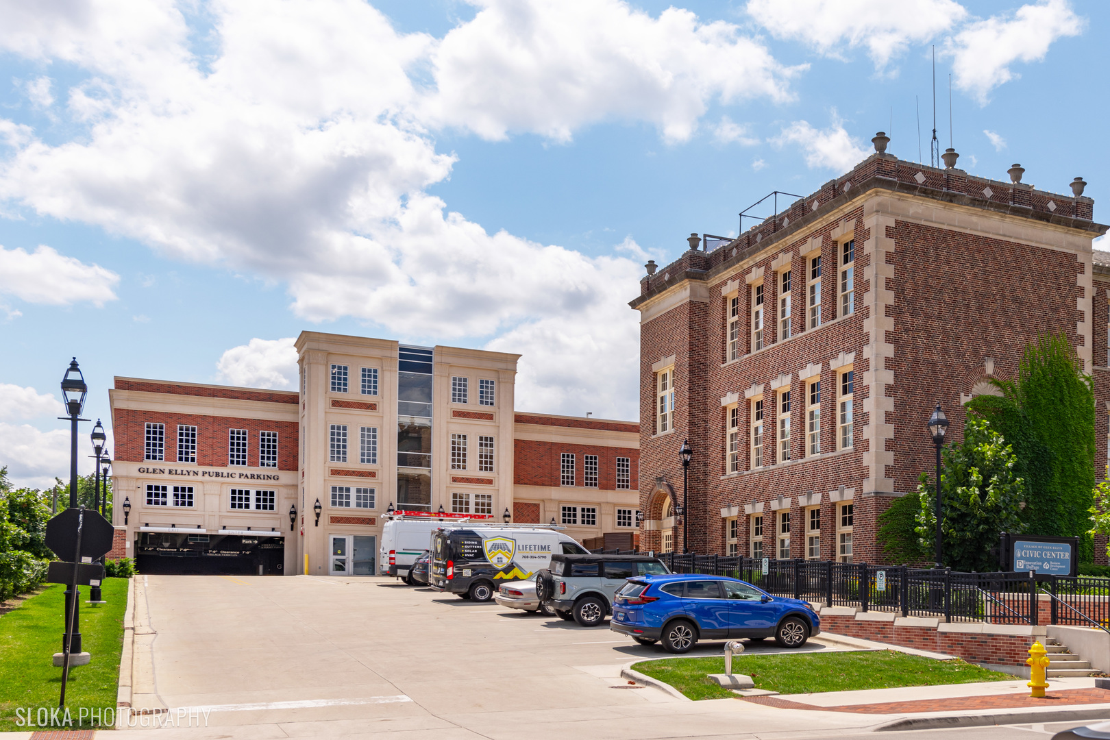 451 Duane Street Glen Ellyn, IL 60137 - Photo 17 of 17 a city street lined with buildings and cars