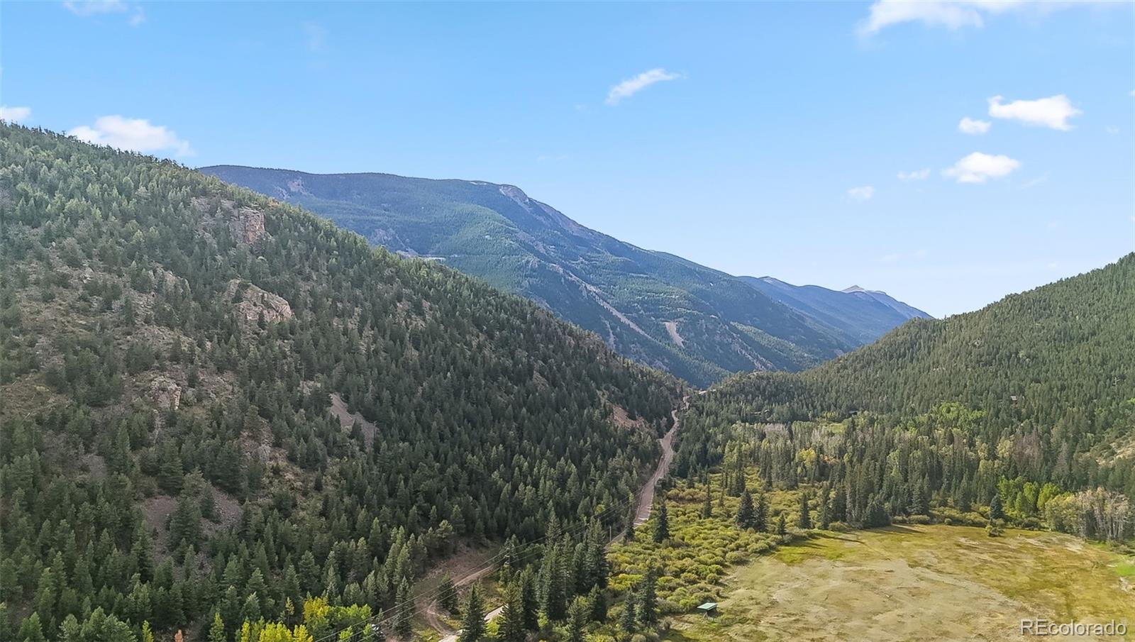 0 Bard Creek Road Empire, CO 80438 - Photo 15 of 21 a view of a dry yard with mountains in the background