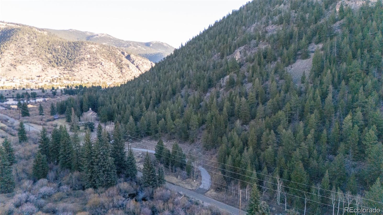 0 Bard Creek Road Empire, CO 80438 - Photo 20 of 21 a view of a forest with mountains in the background