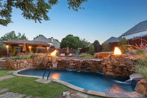 a view of outdoor space and yard