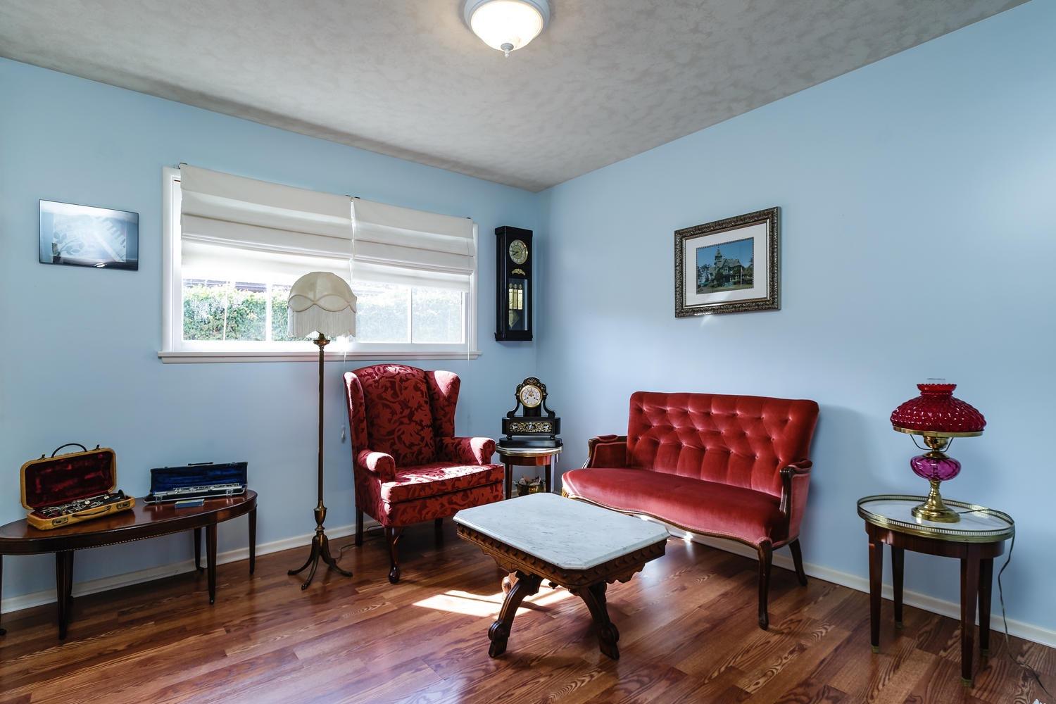 819 Daly Road Ojai, CA 93023 - Photo 13 of 25 a living room with furniture a window and a lamp