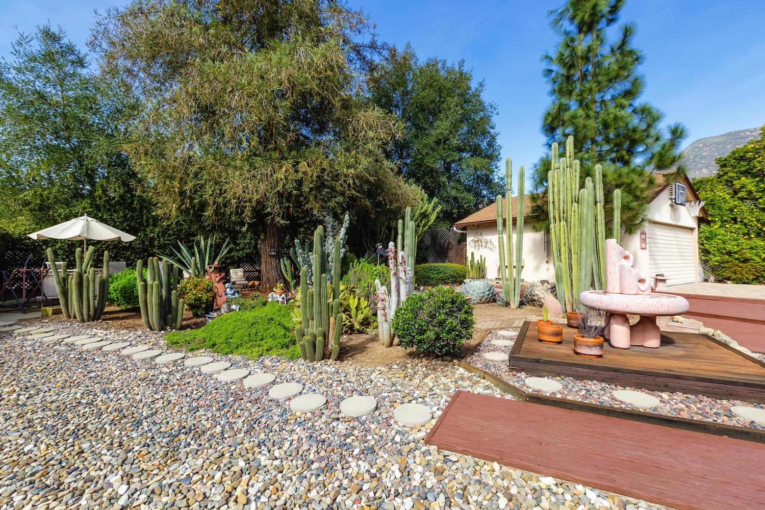 819 Daly Road Ojai, CA 93023 - Photo 18 of 25 a front view of a house with garden