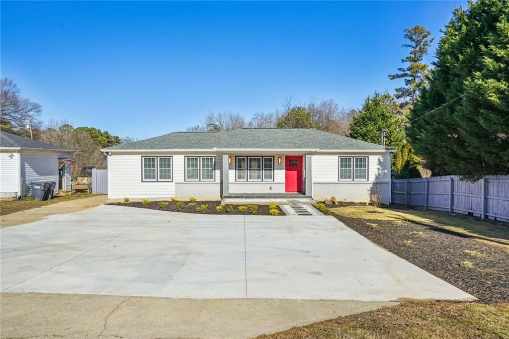 862 Clay Road Southwest Mableton, GA 30126 - Photo 1 of 1 a view of house with outdoor space and sitting area