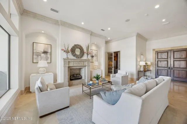 a front view of a house with yard