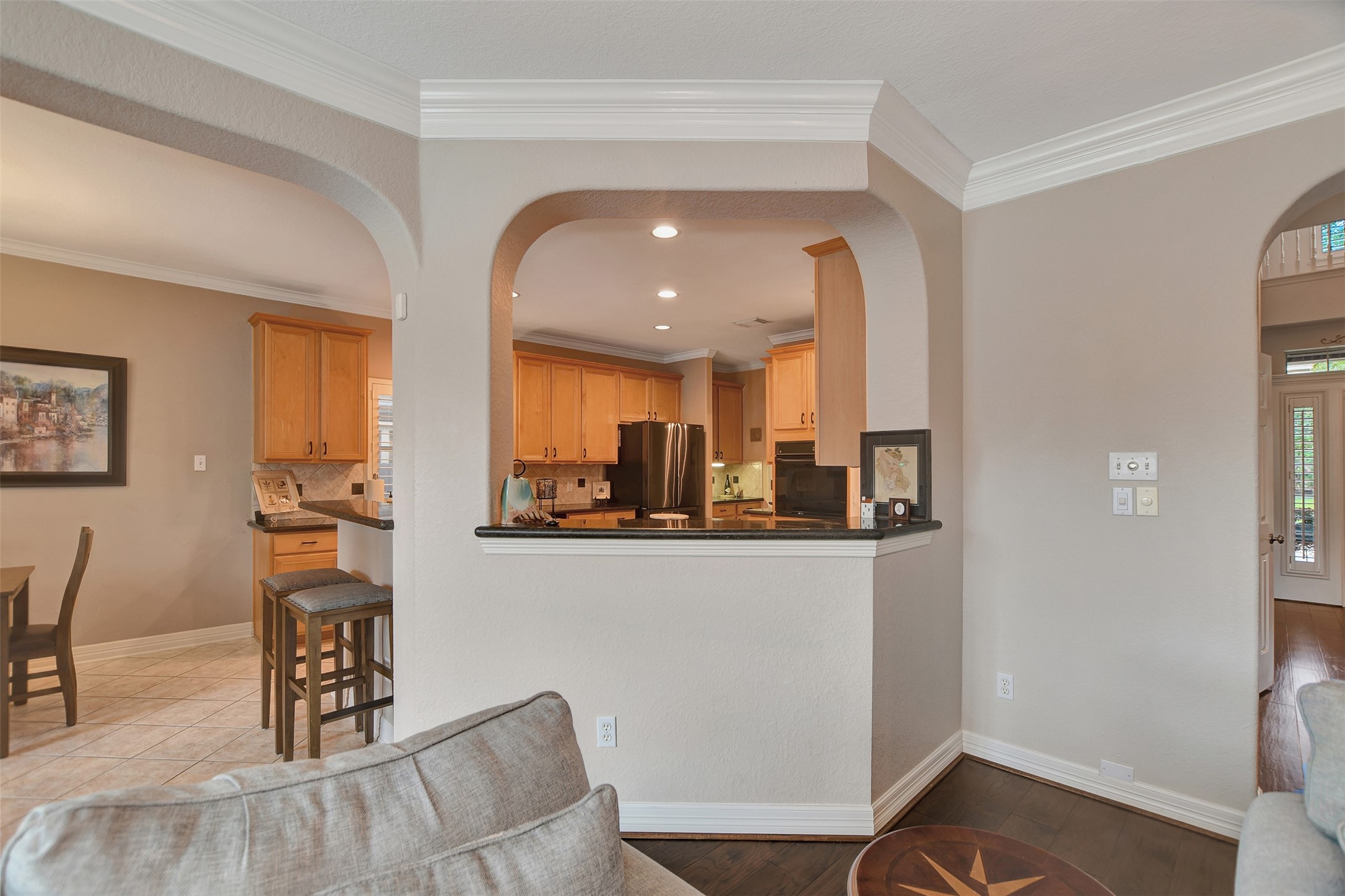 15918 Lake Loop Drive Cypress, TX 77433 - Photo 18 of 50 a living room with furniture and wooden floor