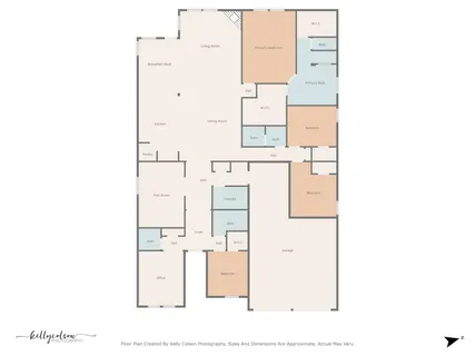 a picture of a floor plan