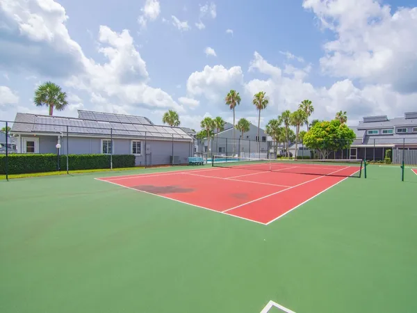 a view of a basketball court
