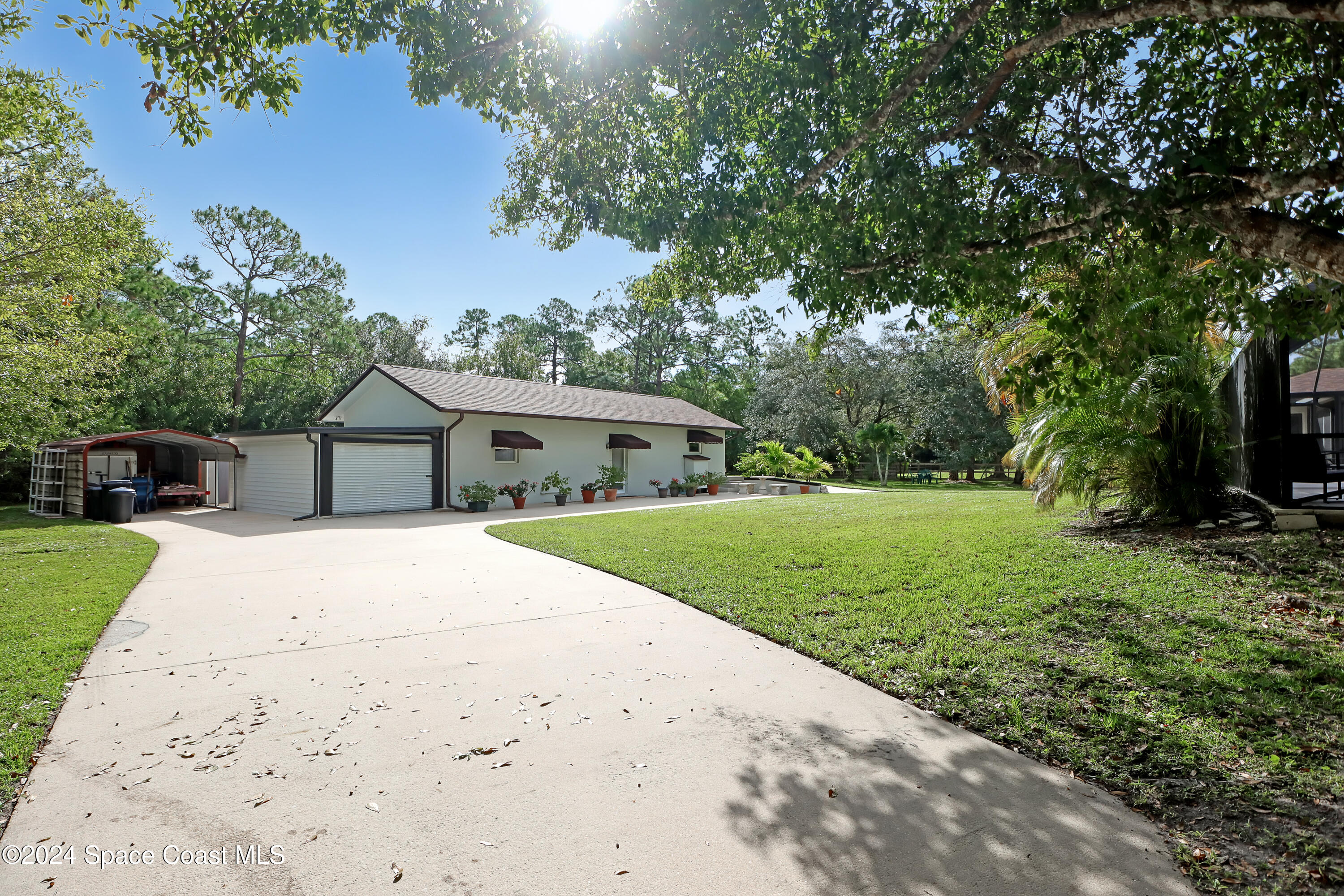 3865 Corey Road Malabar, FL 32950 - Photo 49 of 72 View driving up to 2nd Home.