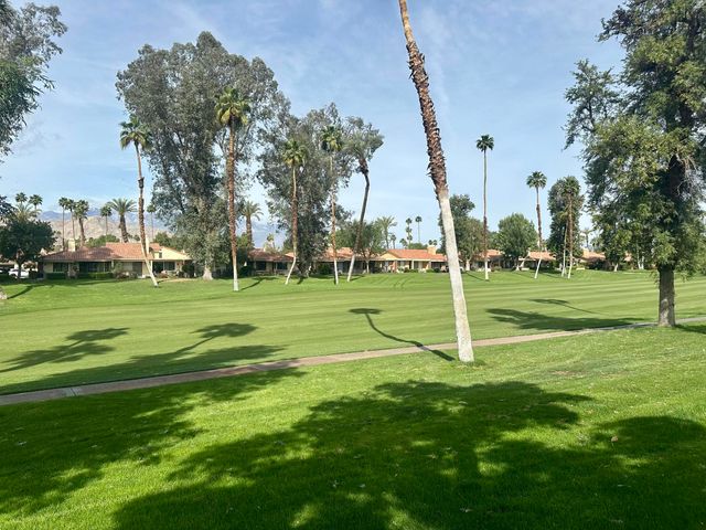 a view of a park with kids park