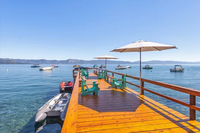 a view of a balcony with an outdoor space