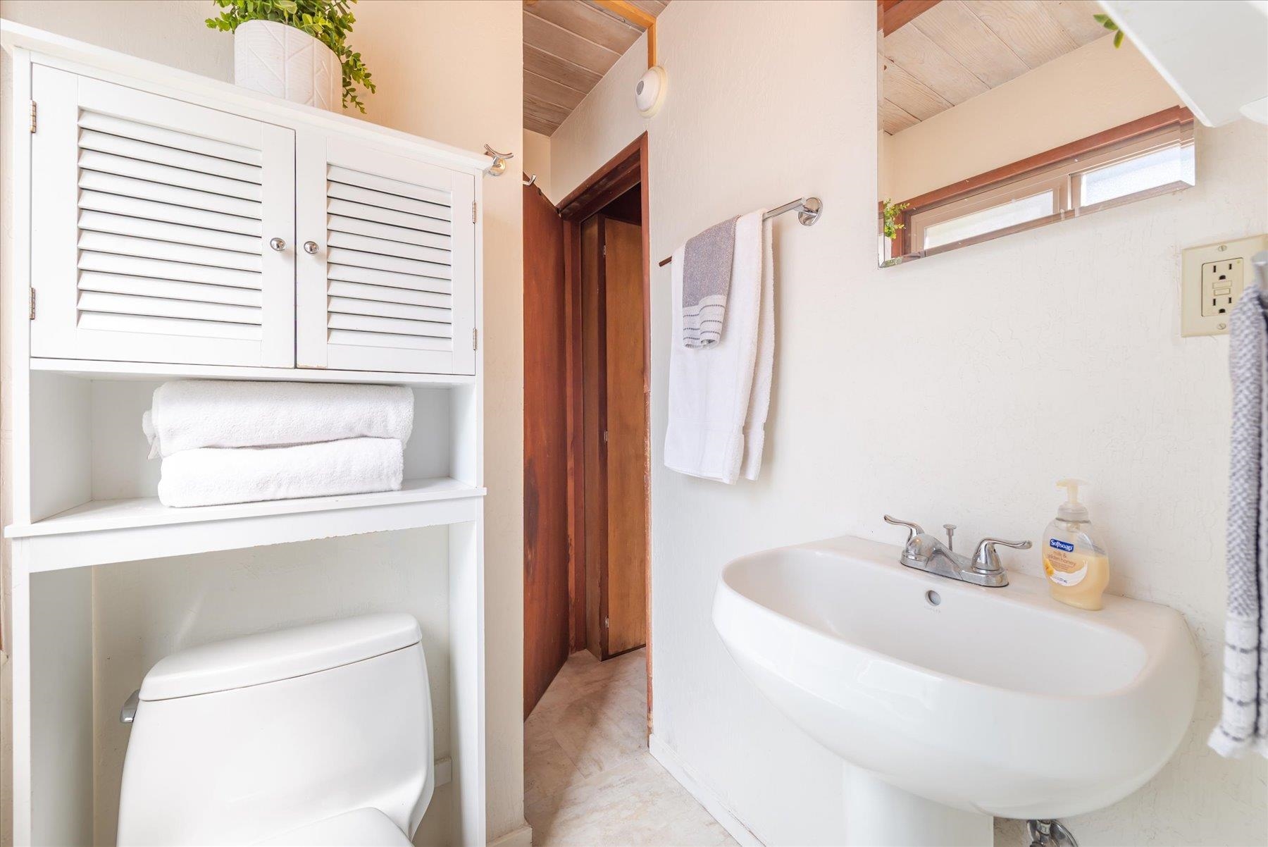 265 Old County Road Carnelian Bay, CA 96140 - Photo 22 of 28 a bathroom with a sink and a bathtub