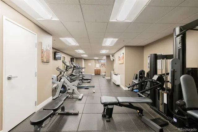 a view of building with glass windows