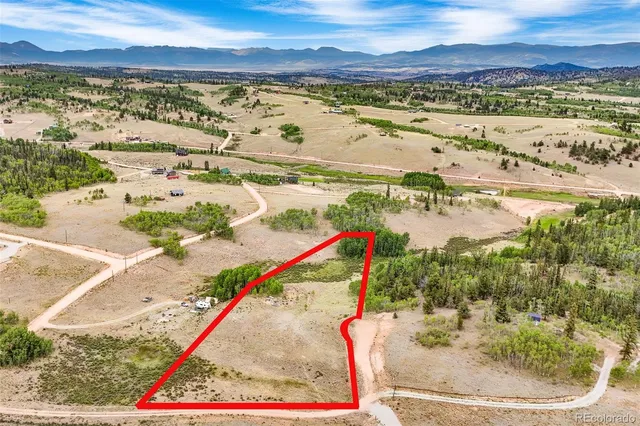 a view of a lake with a mountain