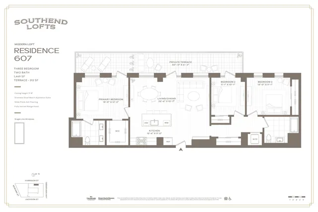 $1,960,000 | 38 Jackson Street, Unit 607, Hoboken, NJ 07030