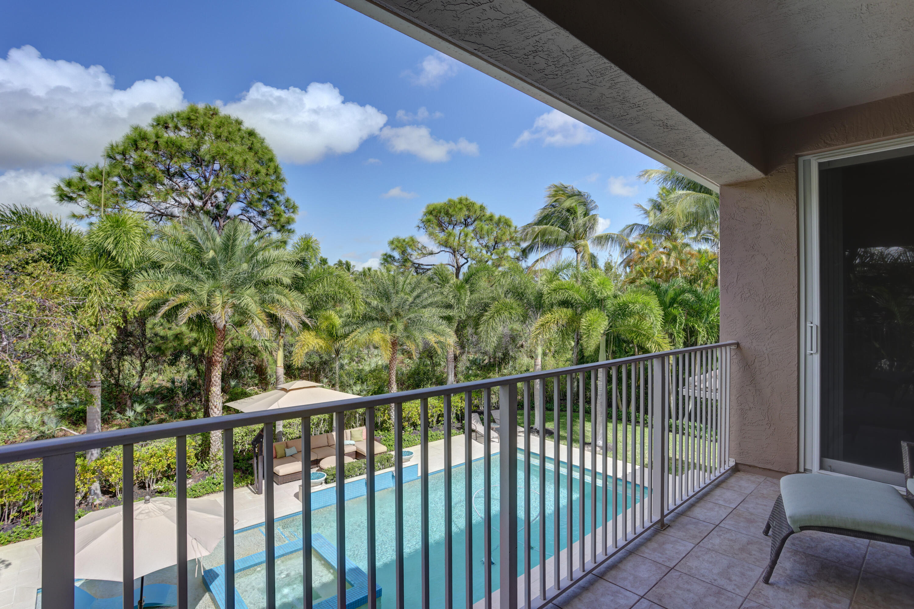 2401 Northwest 49th Lane Boca Raton, FL 33431 - Photo 22 of 33 Balcony Overlooks Preserve