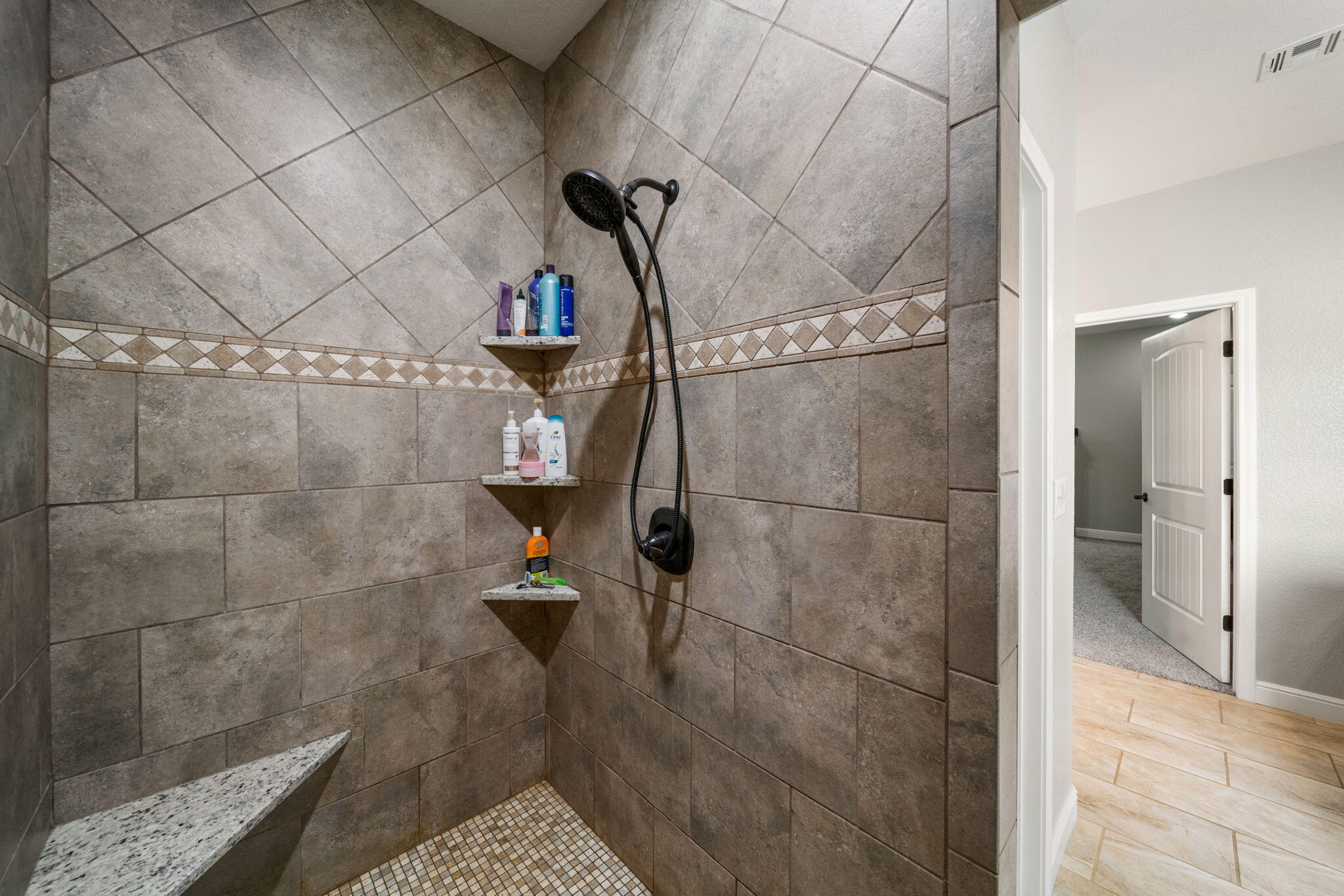 13737 East 380 Road Jay, OK 74346 - Photo 26 of 90 Primary shower