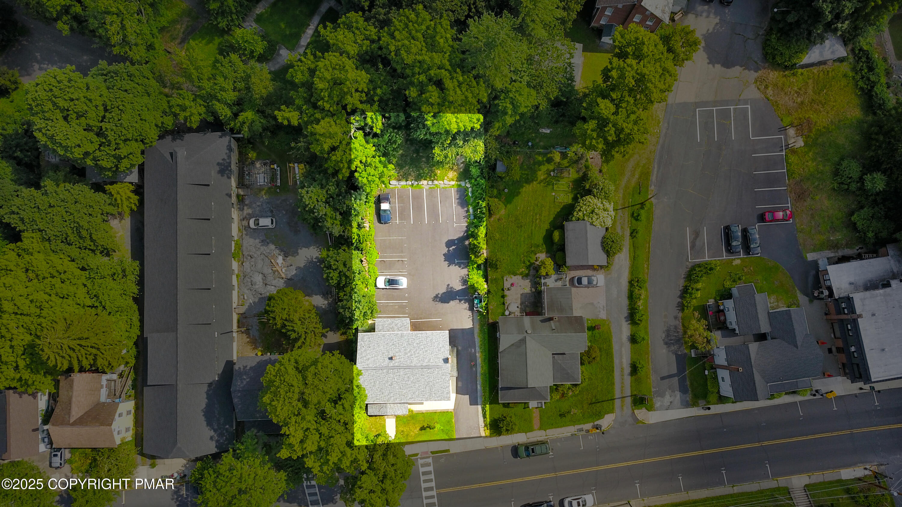 36 Main Street Delaware Water Gap, PA 18327 - Photo 3 of 37 an aerial view of residential houses with outdoor space