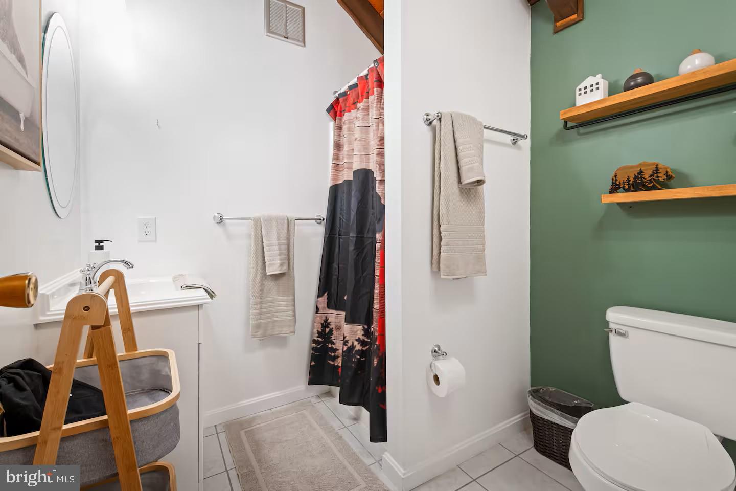 248 The Hill Road Basye, VA 22810 - Photo 14 of 21 a bathroom with a toilet and a sink