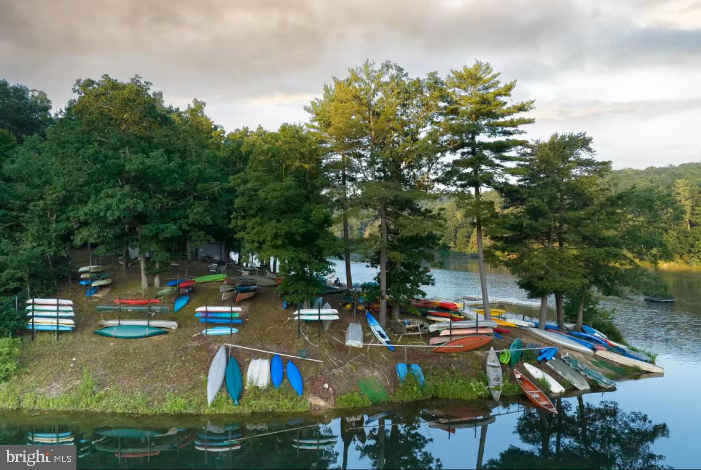 248 The Hill Road Basye, VA 22810 - Photo 21 of 21 an aerial view of a house with swimming pool patio and outdoor seating