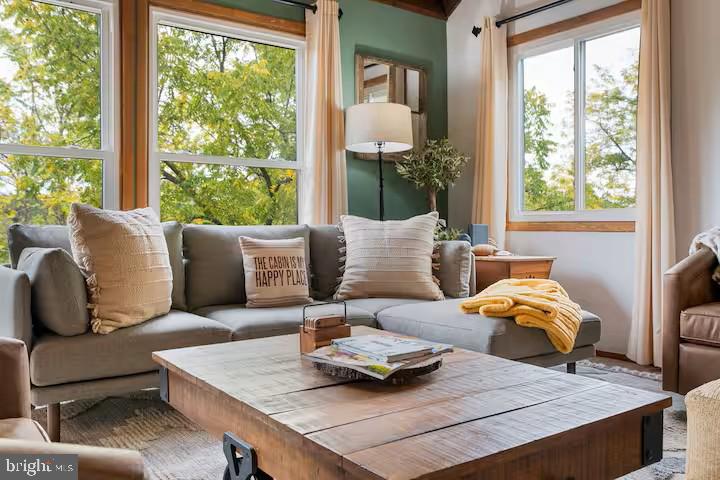 248 The Hill Road Basye, VA 22810 - Photo 7 of 21 a living room with furniture and a window