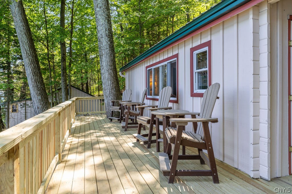 126 Ridings Drive Homer, NY 13077 - Photo 22 of 44 Rear deck