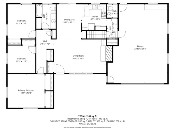 $329,900 | W220 Julius Street, Krakow, WI 54137